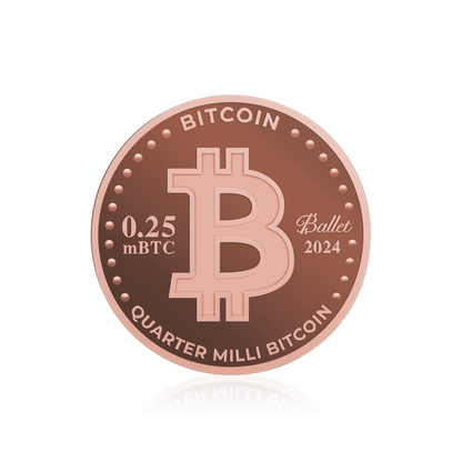 Quarter Milli Bitcoin (0.00025 BTC Loaded)