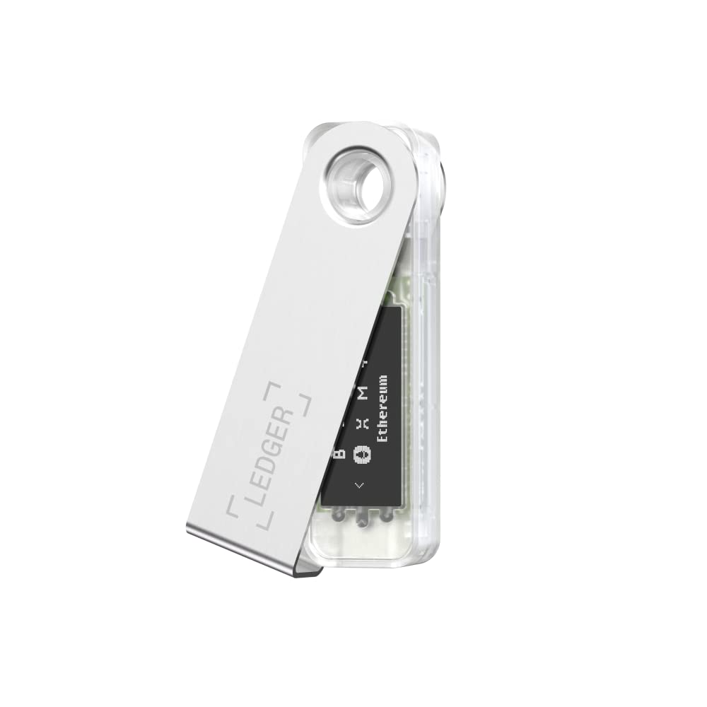 Ledger Nano S Plus Hardware Wallet - Black - Orange - Blue - White - Ice